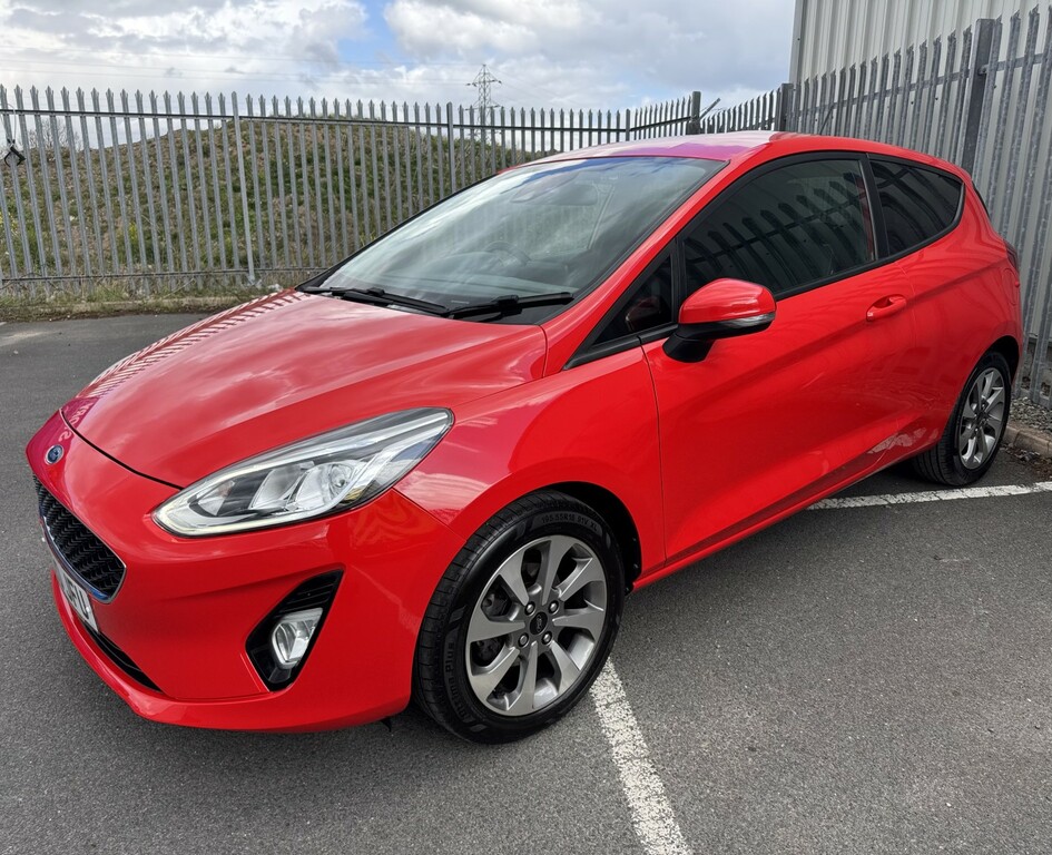 Ford Fiesta Hatchback Trend 1.0 T 2020 PX20JFU Red #2