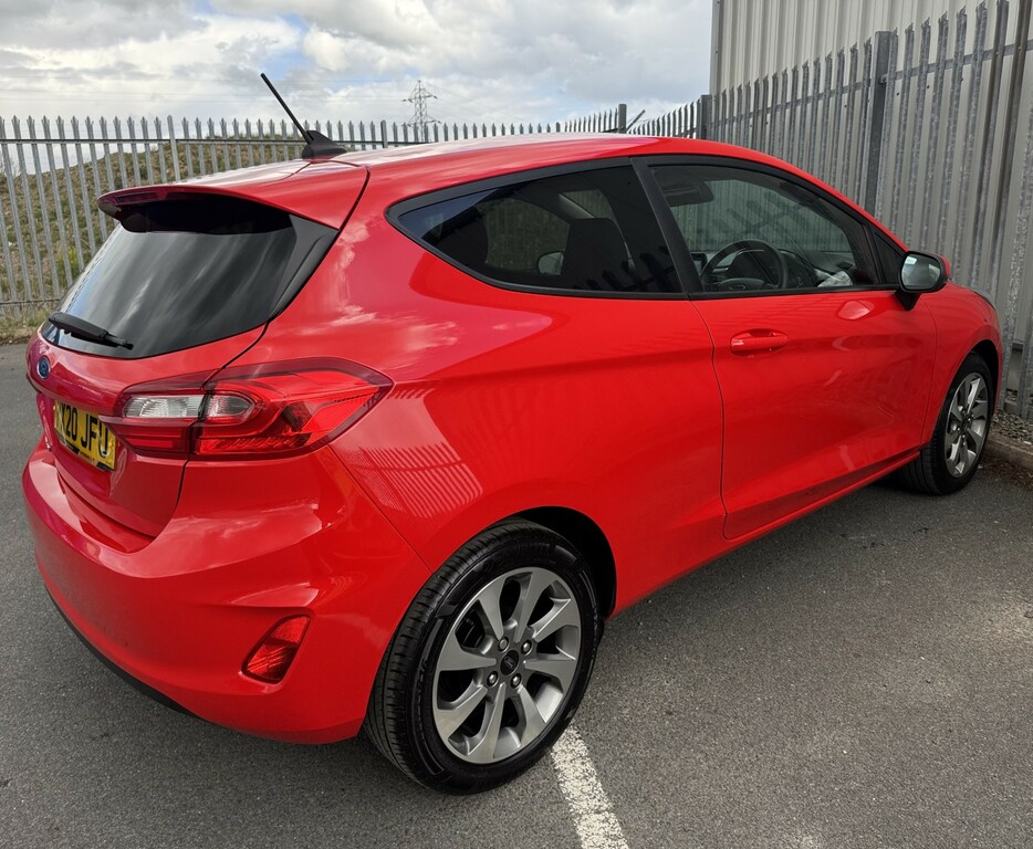 Ford Fiesta Hatchback Trend 1.0 T 2020 PX20JFU Red #5