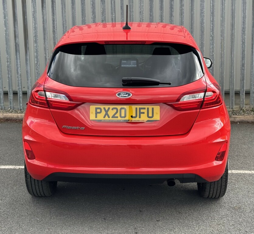 Ford Fiesta Hatchback Trend 1.0 T 2020 PX20JFU Red #6
