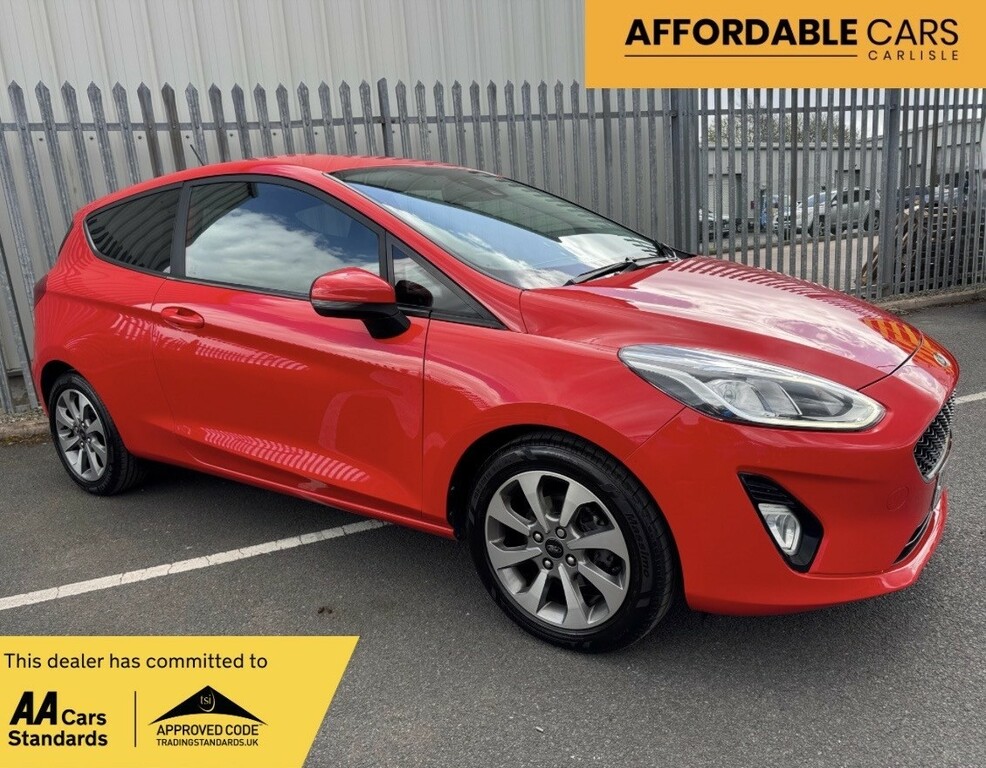 Ford Fiesta Hatchback Trend 1.0 T 2020 Red