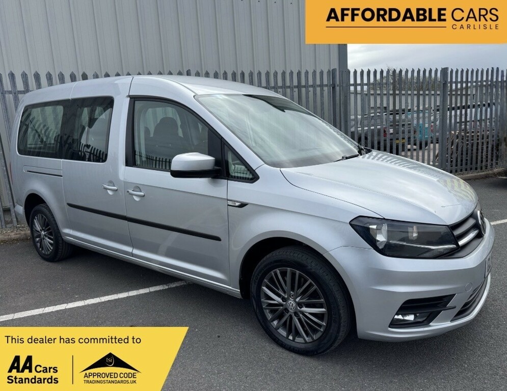 Volkswagen Caddy Maxi Life Mpv 2.0 Tdi Bluemotion Tech 7 Seater 2016 Silver