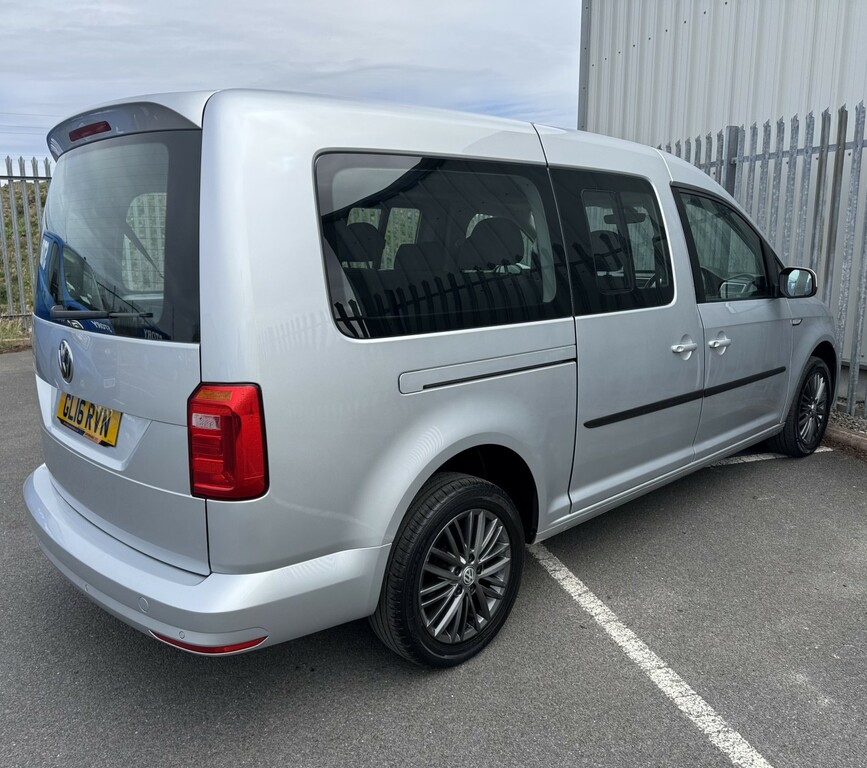 Volkswagen Caddy Maxi Life Mpv 2.0 Tdi Bluemotion Tech 7 Seater 2016 Silver #5