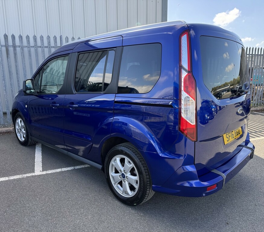 Ford Tourneo Connect Mpv 1.5 Tdci Titanium Wheel Chair Access Vehicle SF16RGU Blue #4