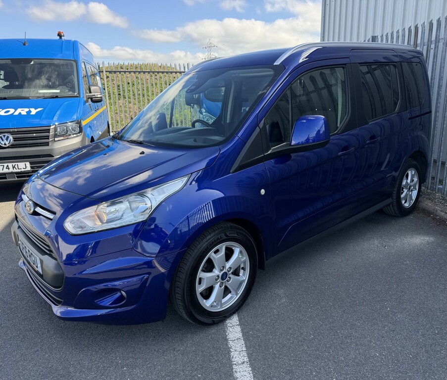 Ford Tourneo Connect Mpv 1.5 Tdci Titanium Wheel Chair Access Vehicle SF16RGU Blue #2