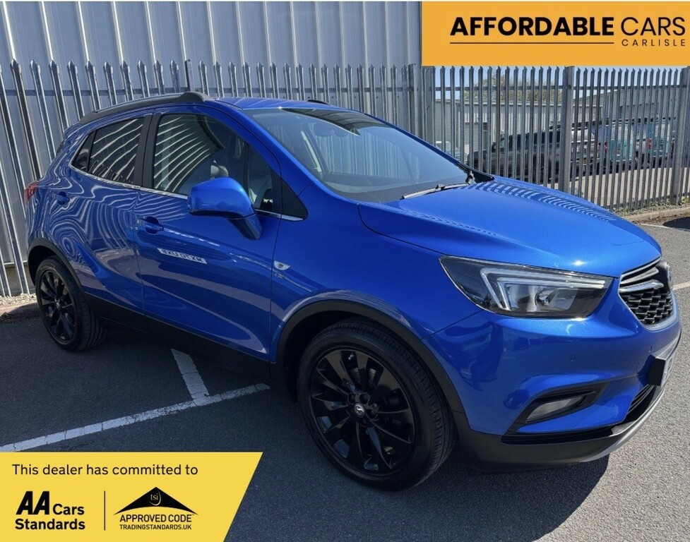 Vauxhall Mokka X Suv 1.4 Turbo Elite Nav 2018 Blue