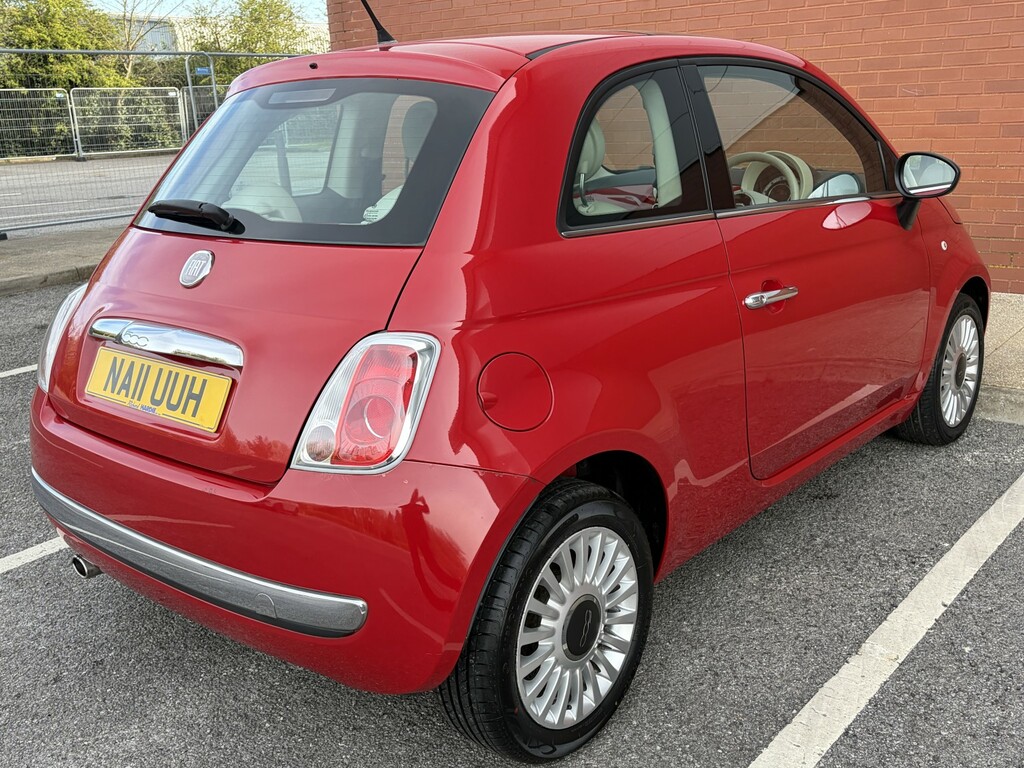 Fiat 500 Hatchback 1.2 500 1.2 Lounge Start Stop 2011 NA11UUH Red #6