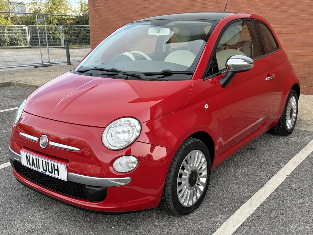 Fiat 500 Hatchback 1.2 500 1.2 Lounge Start Stop 2011 Red
