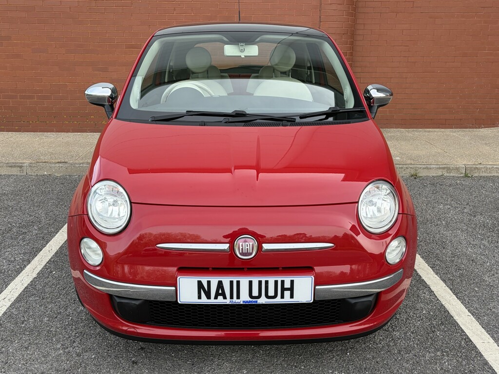 Fiat 500 Hatchback 1.2 500 1.2 Lounge Start Stop 2011 NA11UUH Red #2
