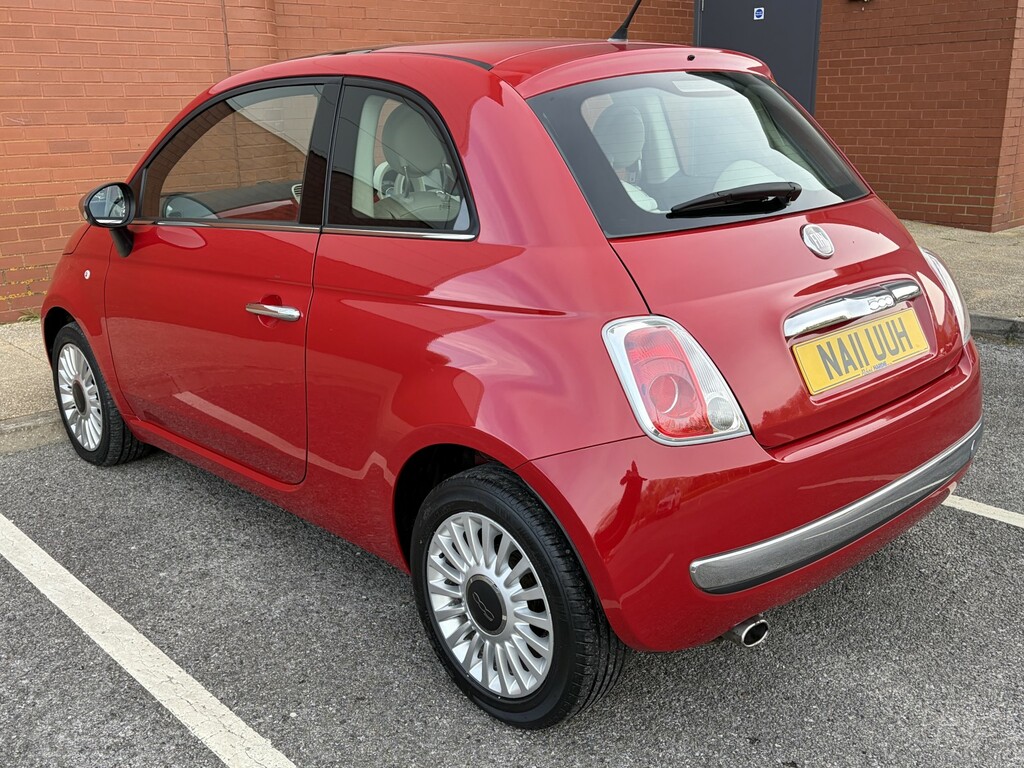 Fiat 500 Hatchback 1.2 500 1.2 Lounge Start Stop 2011 NA11UUH Red #4