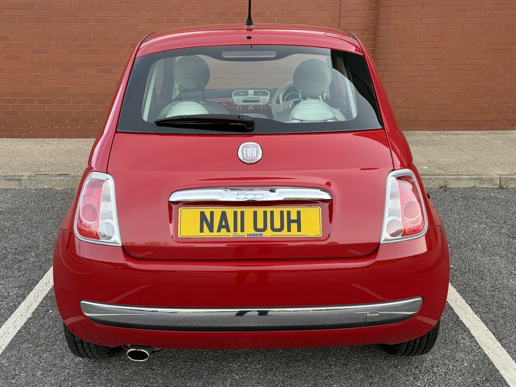 Fiat 500 Hatchback 1.2 500 1.2 Lounge Start Stop 2011 NA11UUH Red #5