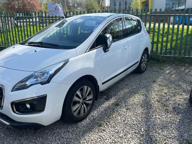 Peugeot 3008 1.6 Bluehdi Active Suv Euro 6 S PK66YHZ White #3