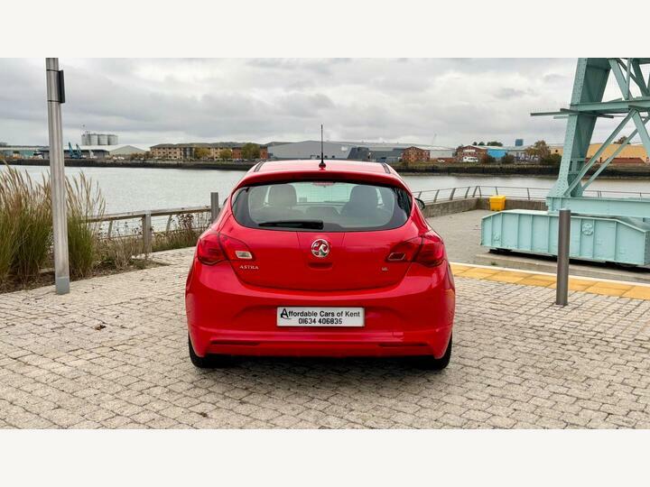 Vauxhall Astra 1.4I Turbo Limited Edition Euro 6 KV65WVO Red #6