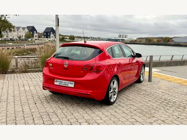 Vauxhall Astra 1.4I Turbo Limited Edition Euro 6 KV65WVO Red #5