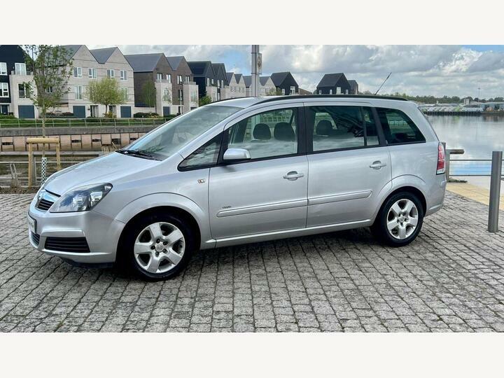 Vauxhall Zafira 1.8 16V Club Easytronic Euro 4 Silver #4
