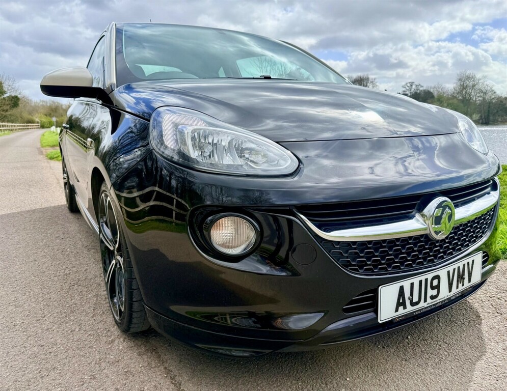 Vauxhall Adam 1.4I Turbo S Euro 6 Ss AU19VMV Black #6