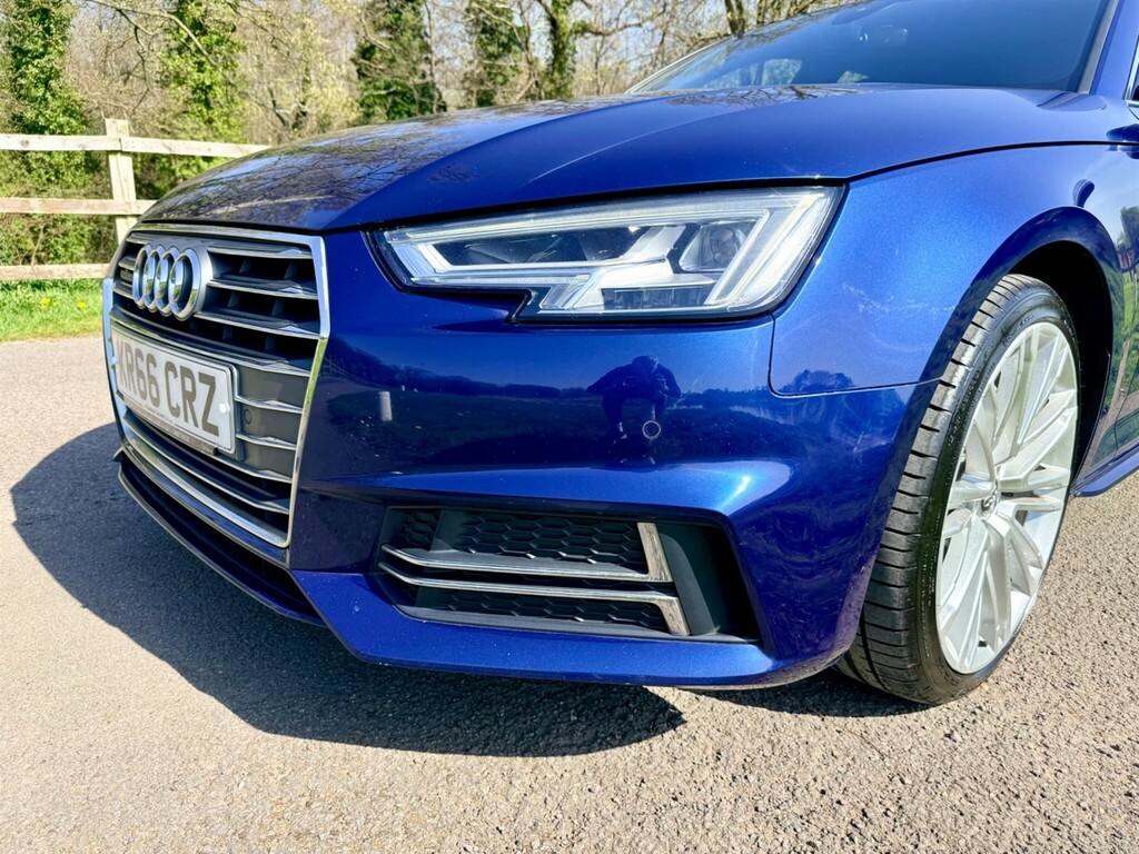 Audi A4 Avant 2.0 Tdi S Line S Tronic Quattro Euro 6 Ss KR66CRZ Blue #6
