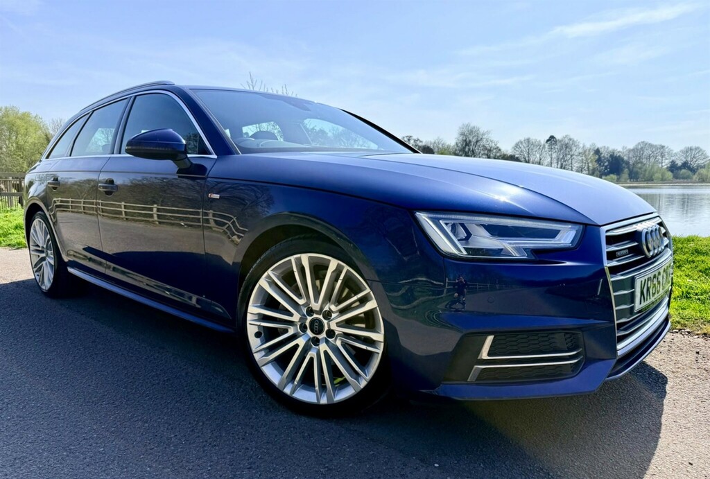 Audi A4 Avant 2.0 Tdi S Line S Tronic Quattro Euro 6 Ss Blue