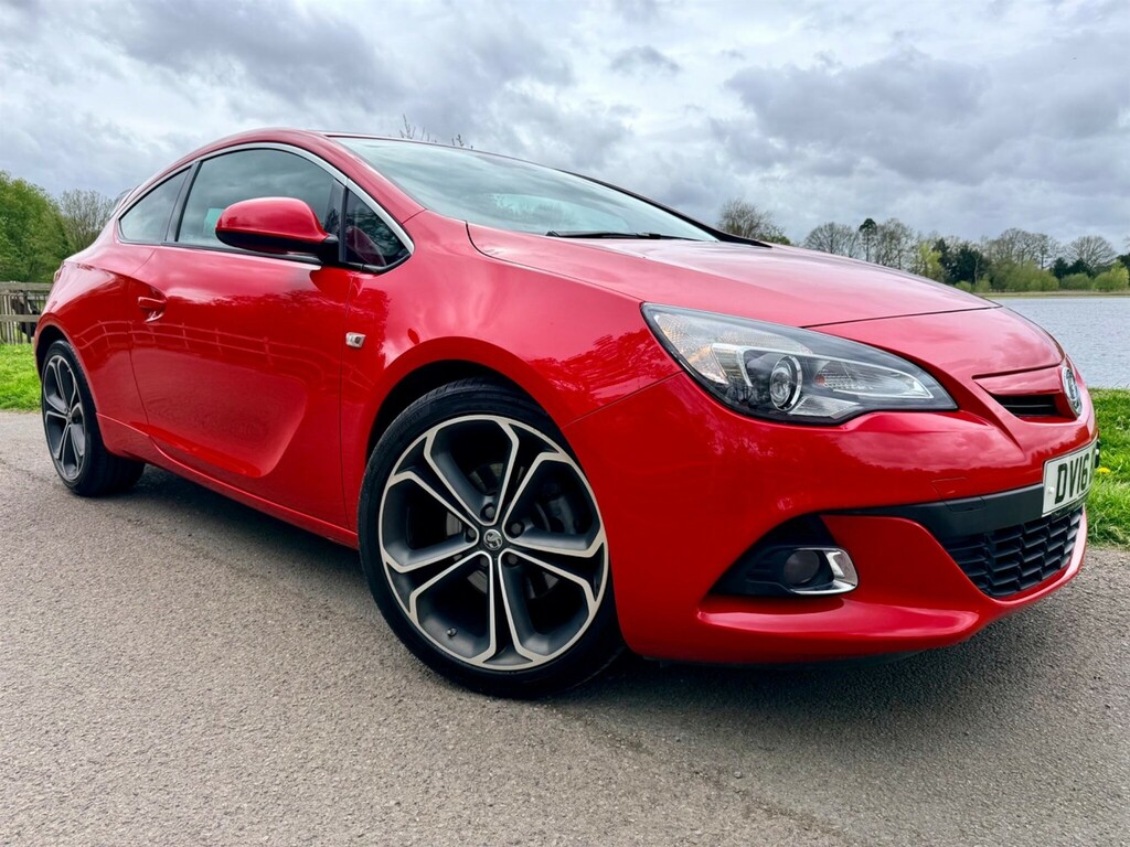 Vauxhall Astra GTC 1.6I Turbo Limited Edition Euro 6 Ss Red