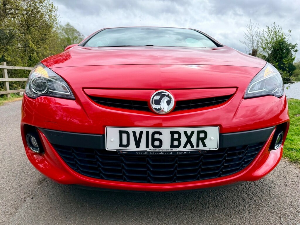 Vauxhall Astra GTC 1.6I Turbo Limited Edition Euro 6 Ss Red #5