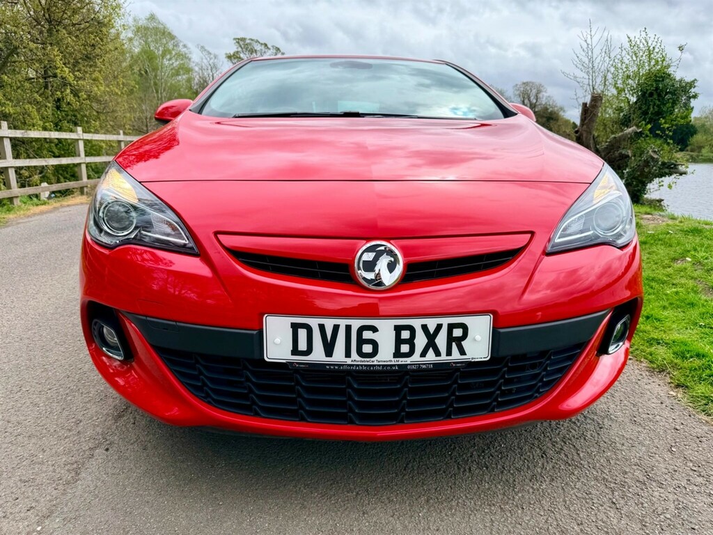 Vauxhall Astra GTC 1.6I Turbo Limited Edition Euro 6 Ss Red #4