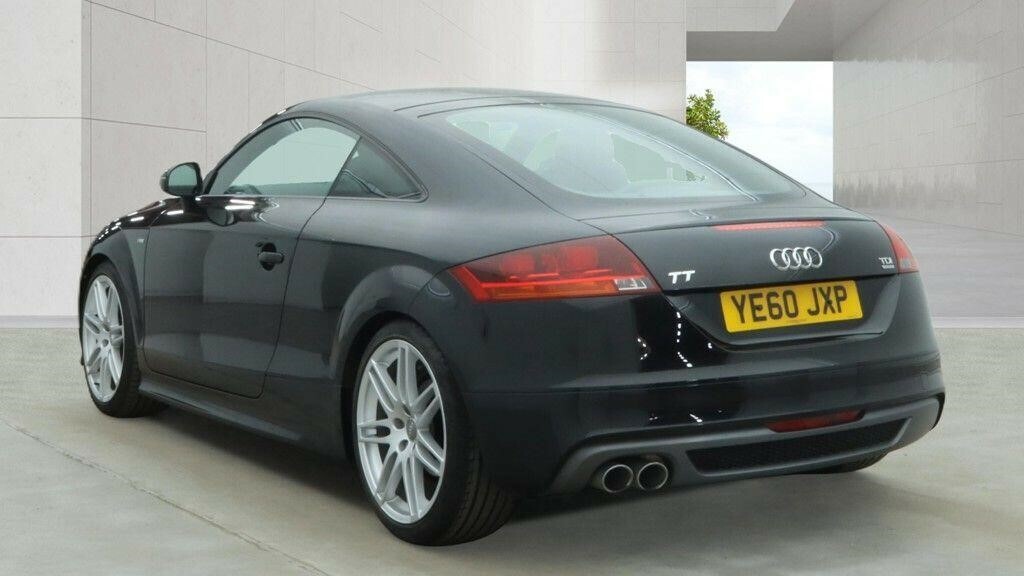 Audi TT 2.0 Tdi S Line Quattro Euro 5 Black #3