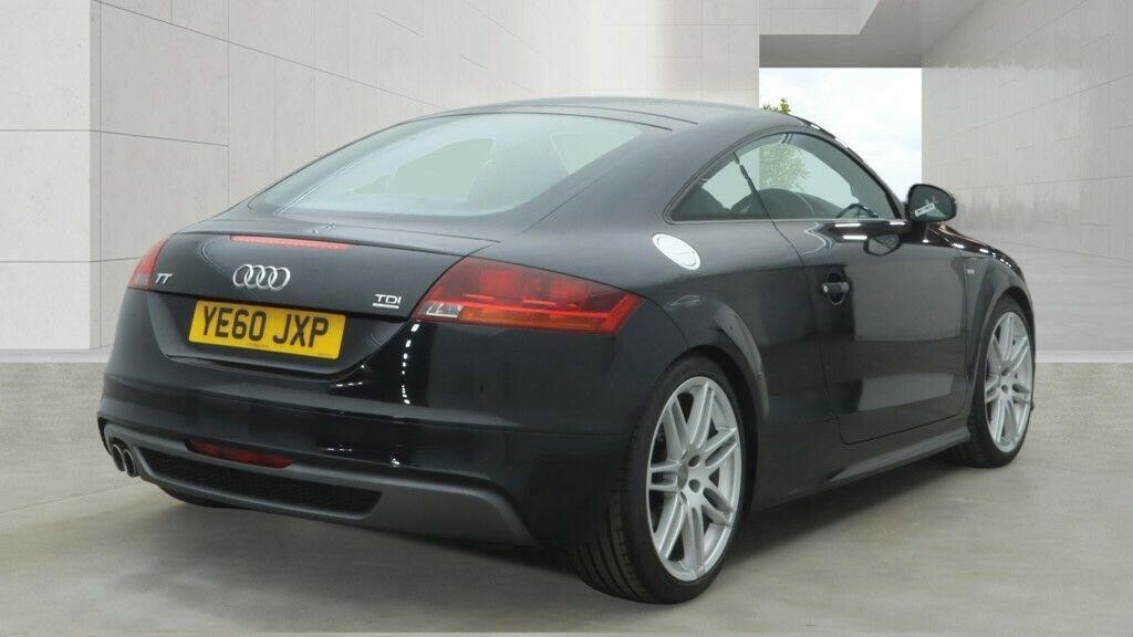 Audi TT 2.0 Tdi S Line Quattro Euro 5 Black #4