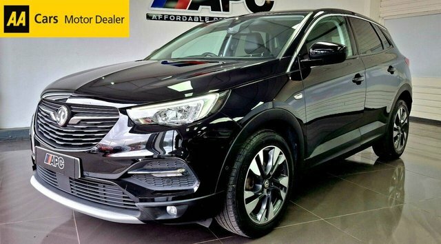 Vauxhall Grandland X 2020 1.2 Turbo Sri Nav Suv Euro Black