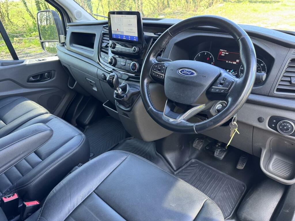 Ford Transit Custom 2.0 Transit Trail Van 350 L2 2.0L Ecoblue 185Ps Fw MD22SSU Silver #3