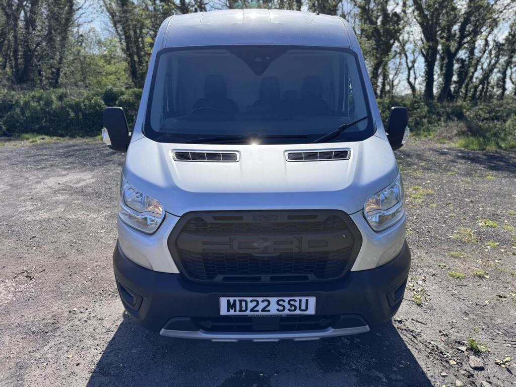 Ford Transit Custom 2.0 Transit Trail Van 350 L2 2.0L Ecoblue 185Ps Fw MD22SSU Silver #4