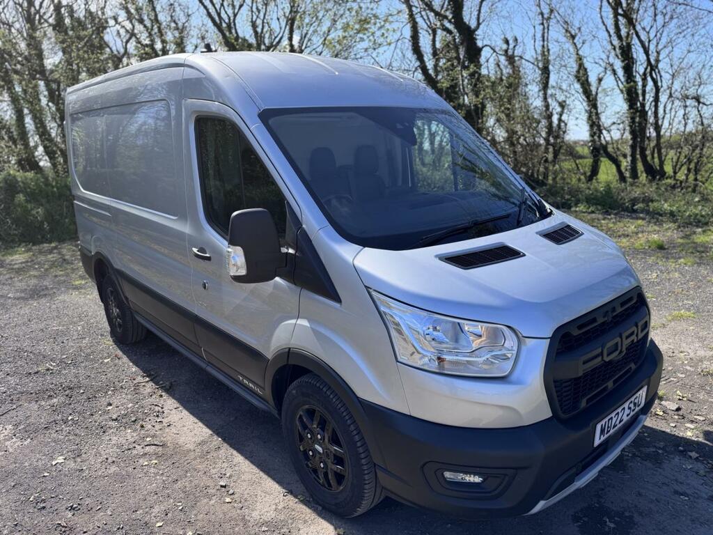 Ford Transit Custom 2.0 Transit Trail Van 350 L2 2.0L Ecoblue 185Ps Fw MD22SSU Silver #5