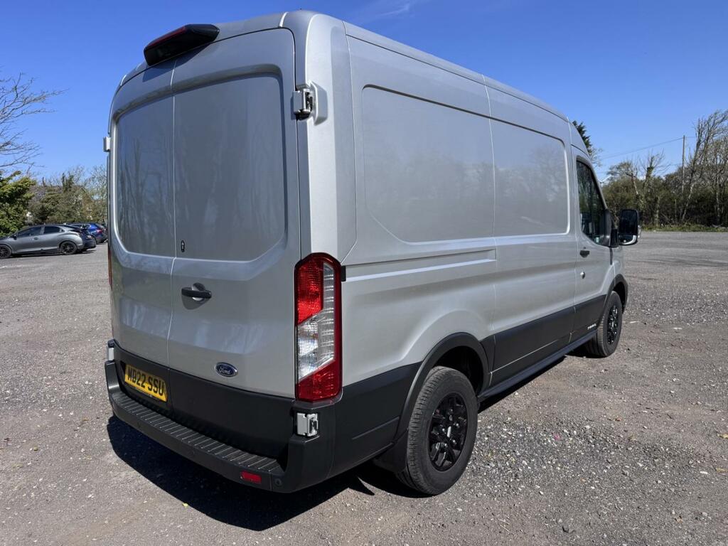 Ford Transit Custom 2.0 Transit Trail Van 350 L2 2.0L Ecoblue 185Ps Fw MD22SSU Silver #6