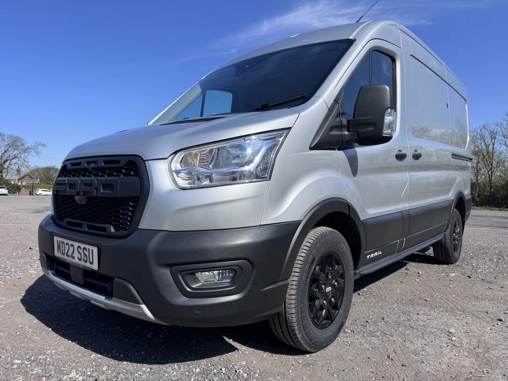 Ford Transit Custom 2.0 Transit Trail Van 350 L2 2.0L Ecoblue 185Ps Fw Silver