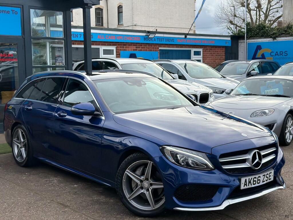 Mercedes-Benz C Class Estate 2.1 C220d Amg Line Premium G-tronic Euro Blue