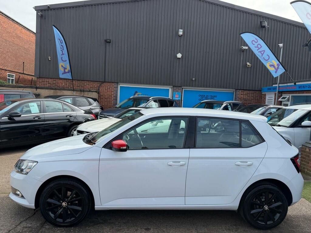 Skoda Fabia Hatchback 1.0 Tsi Redline Euro 6 Ss 20186 WD67KFY White #6