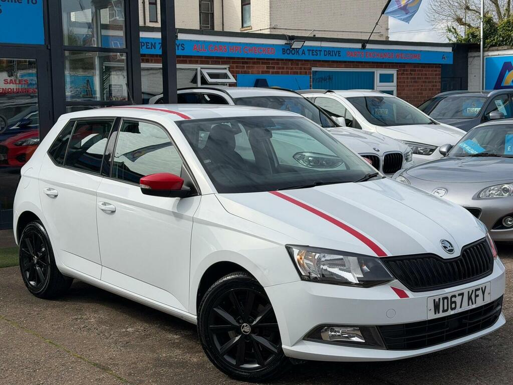 Skoda Fabia Hatchback 1.0 Tsi Redline Euro 6 Ss 20186 White
