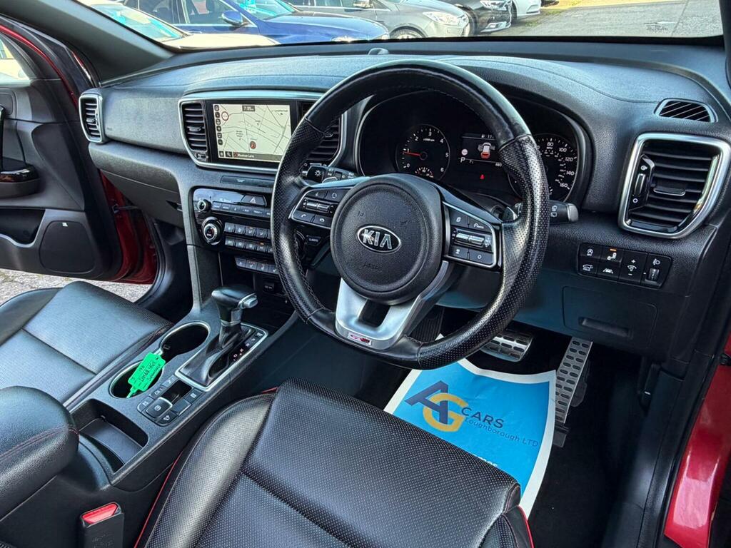 Kia Sportage Suv 1.6 Crdi Gt-line S Dct Euro 6 Ss 2018 DK68YGU Red #3