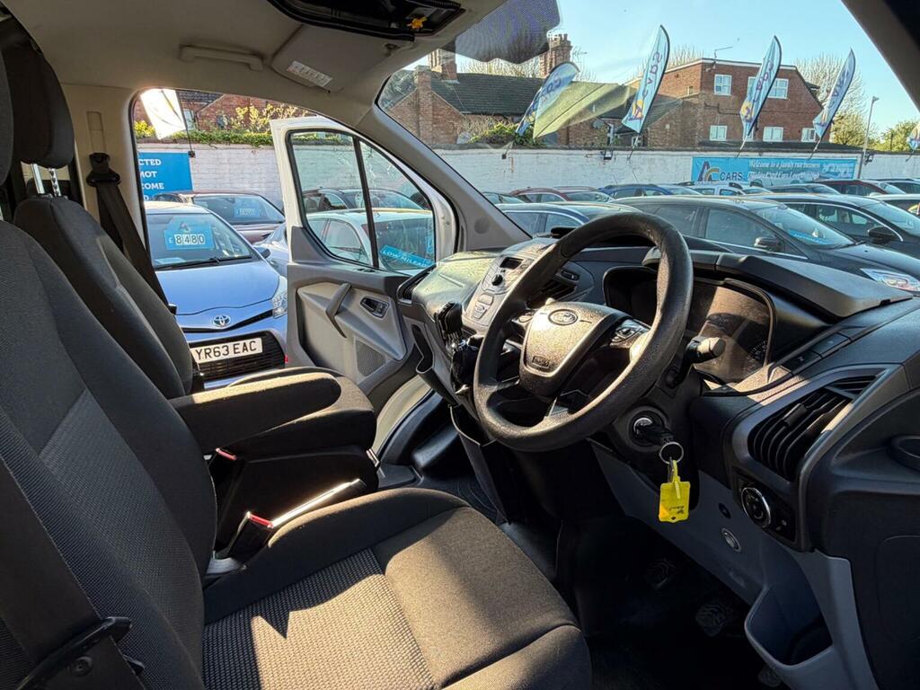 Ford Transit Custom Panel Van 2.2 Tdci 290 Econetic L1 H1 201414 KX14AVP White #3