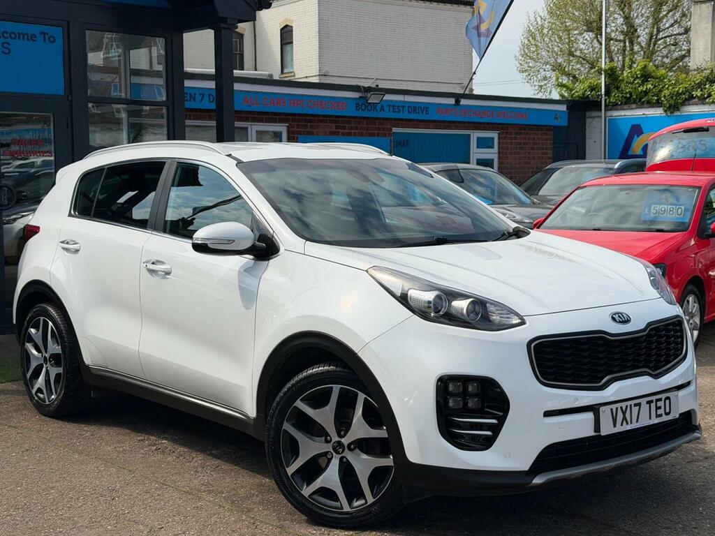 Kia Sportage Suv 1.7 Crdi Gt-line Edition Euro 6 Ss 201 White