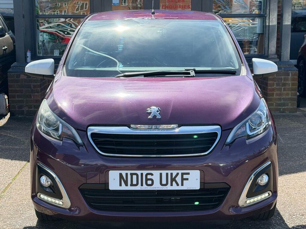 Peugeot 108 Hatchback 1.2 Puretech Allure Euro 6 201616 ND16UKF Purple #6