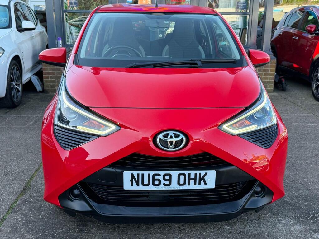 Toyota Aygo Hatchback 1.0 Vvt-i X-play X-shift Euro 6 201 NU69OHK Red #6