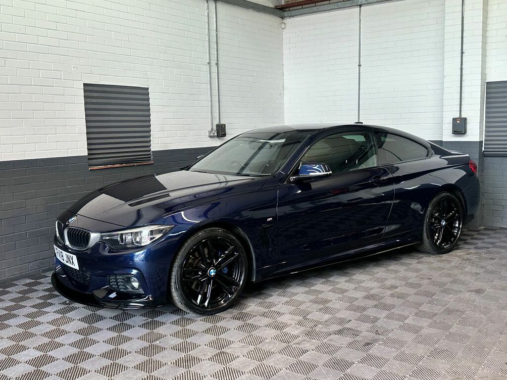 BMW 4 Series Gran Coupe 2.0 420D M Sport Coupe Euro 6 Ss FV18JNX Blue #2