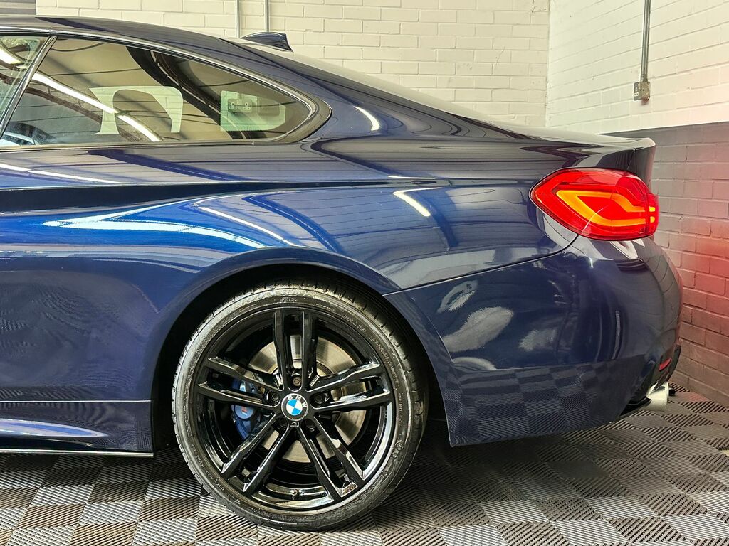 BMW 4 Series Gran Coupe 2.0 420D M Sport Coupe Euro 6 Ss FV18JNX Blue #6