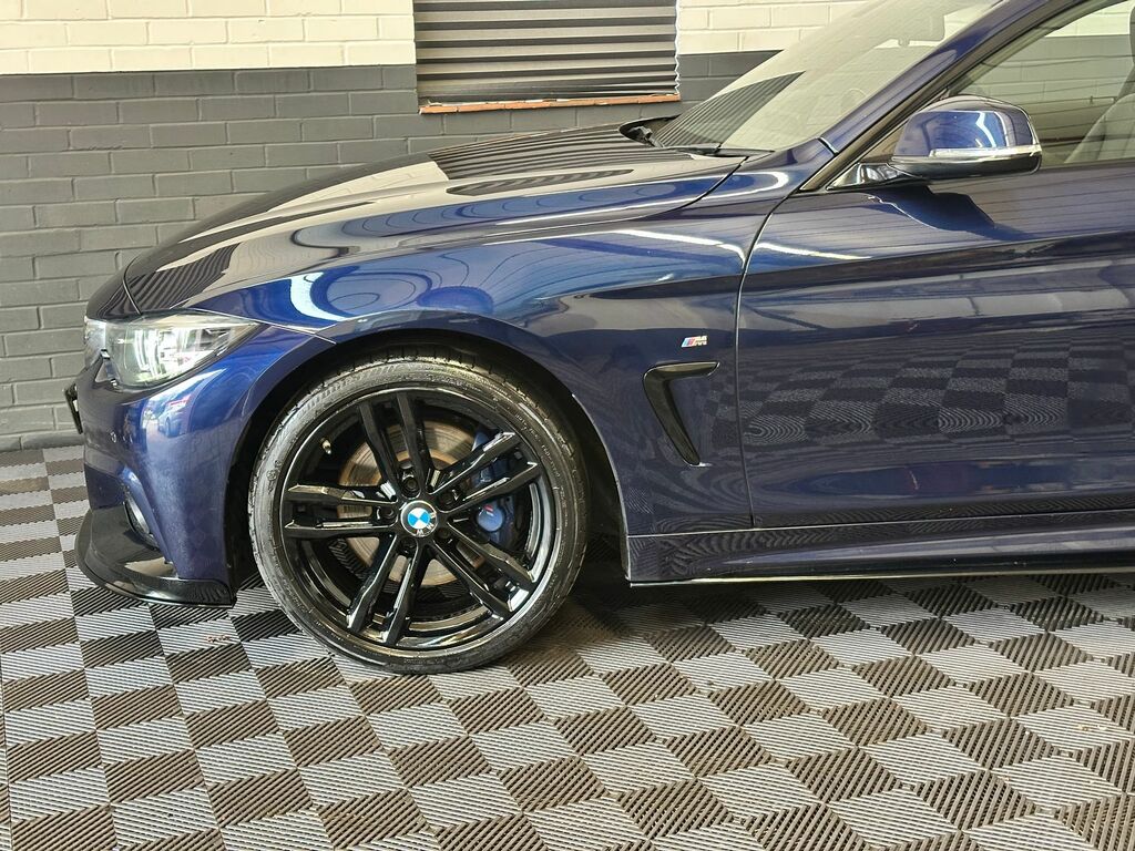 BMW 4 Series Gran Coupe 2.0 420D M Sport Coupe Euro 6 Ss FV18JNX Blue #5