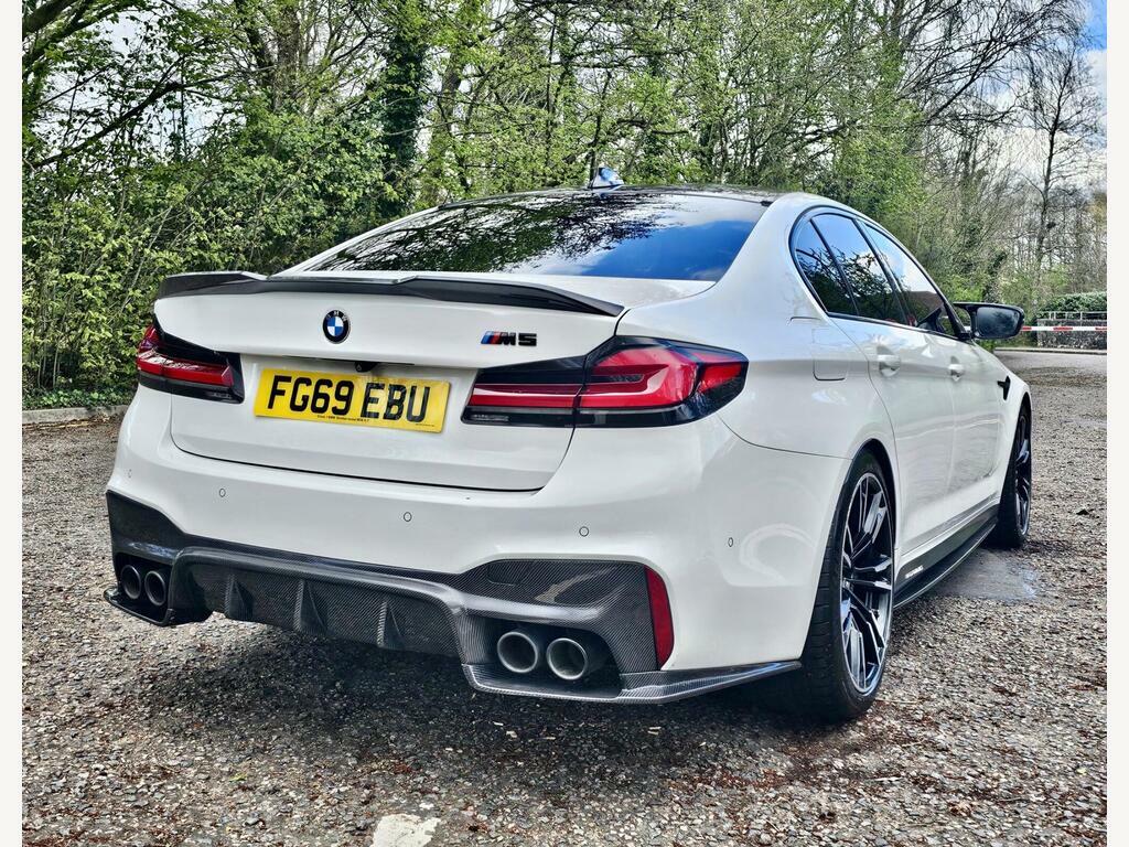 BMW M5 4.4 V8 Steptronic Xdrive Euro 6 S S FG69EBU White #3