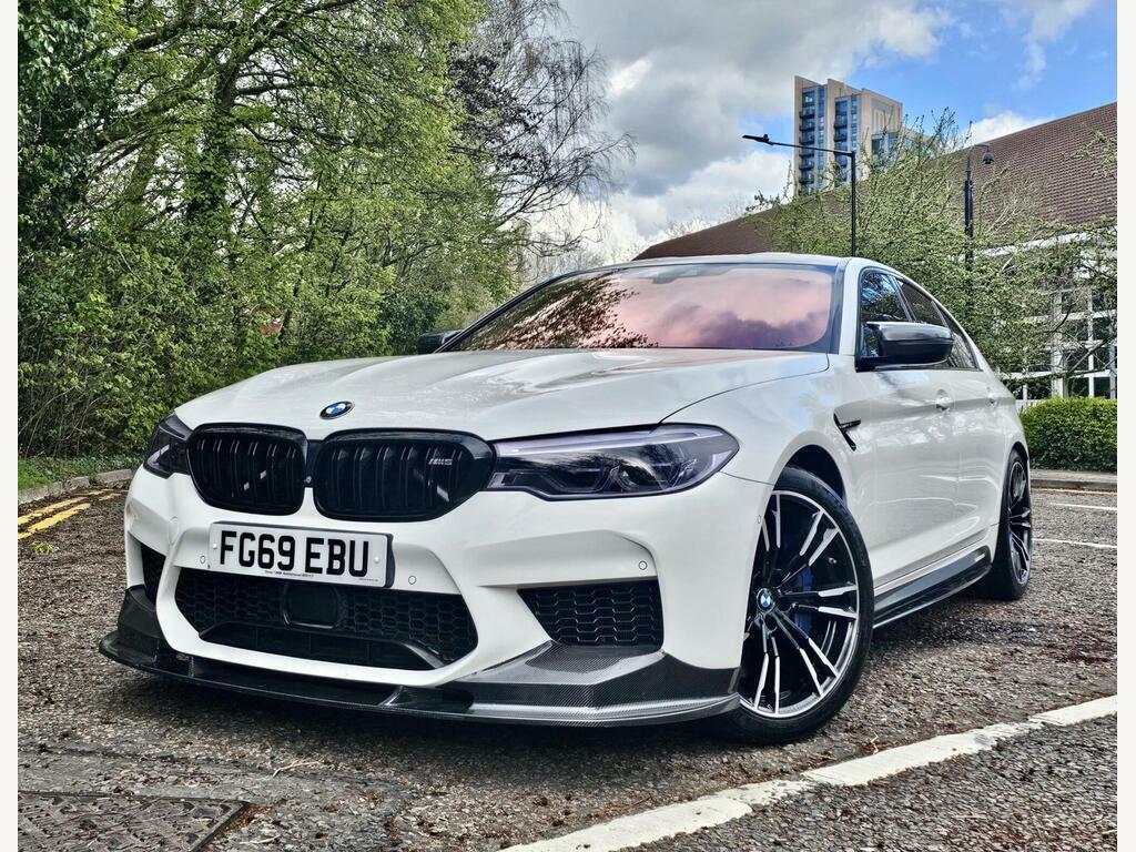 BMW M5 4.4 V8 Steptronic Xdrive Euro 6 S S FG69EBU White #5