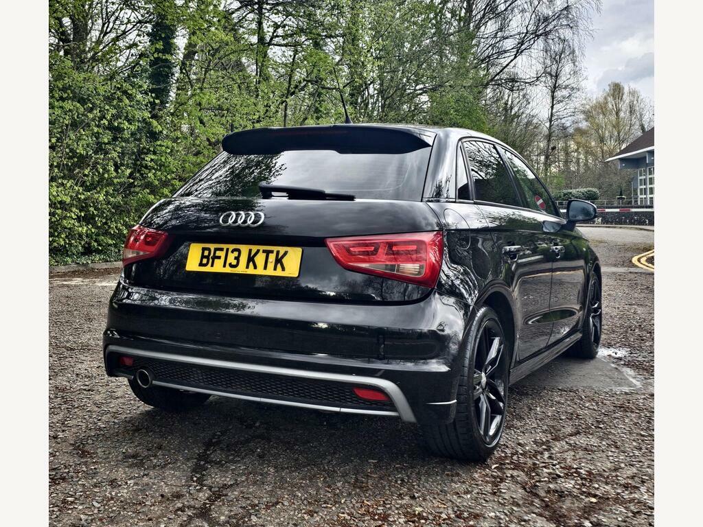 Audi A1 1.6 Tdi S Line Sportback Euro 5 S S BF13KTK Black #3