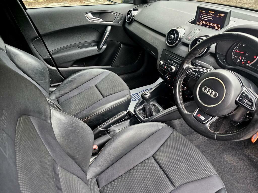 Audi A1 1.6 Tdi S Line Sportback Euro 5 S S BF13KTK Black #2