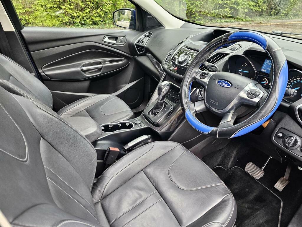 Ford Kuga 2.0 Tdci Titanium X Powershift Awd Euro 5 Blue #4