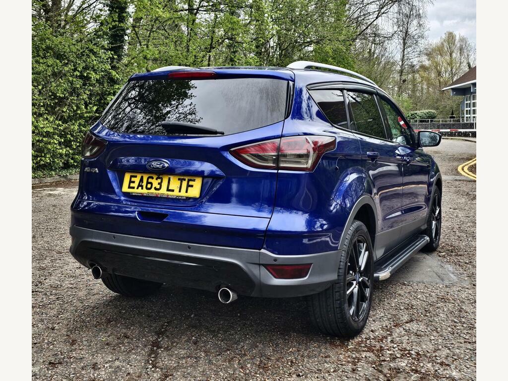 Ford Kuga 2.0 Tdci Titanium X Powershift Awd Euro 5 Blue #3