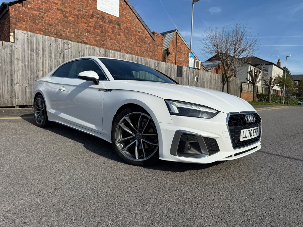 Audi A5 2.0 Tdi S Line Mhev White